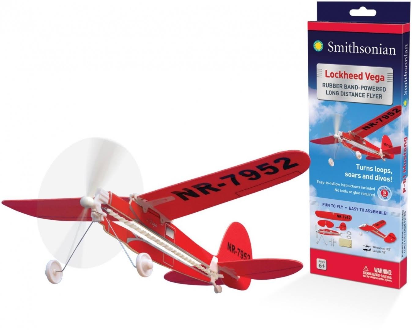 Smithsonian Lockheed Vega Flyer | Smithsonian | Collectibles | Best Price Guarantee | Free Shipping On All Orders | 30 Day Money Back Guarantee