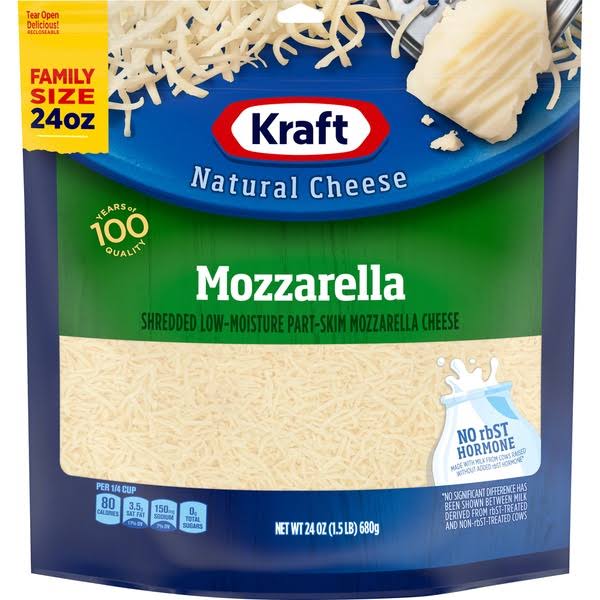 Kraft Cheese Mozzarella Shreds - 24oz