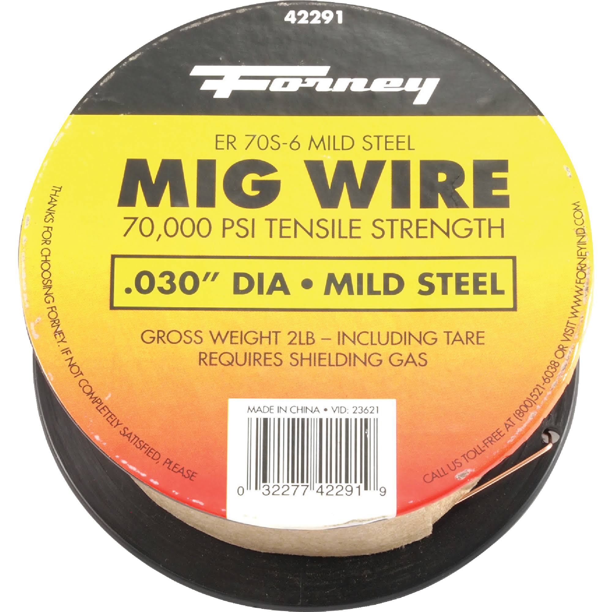 Forney Industries 42291 Mig Welding Wire - 0.030' 2lb