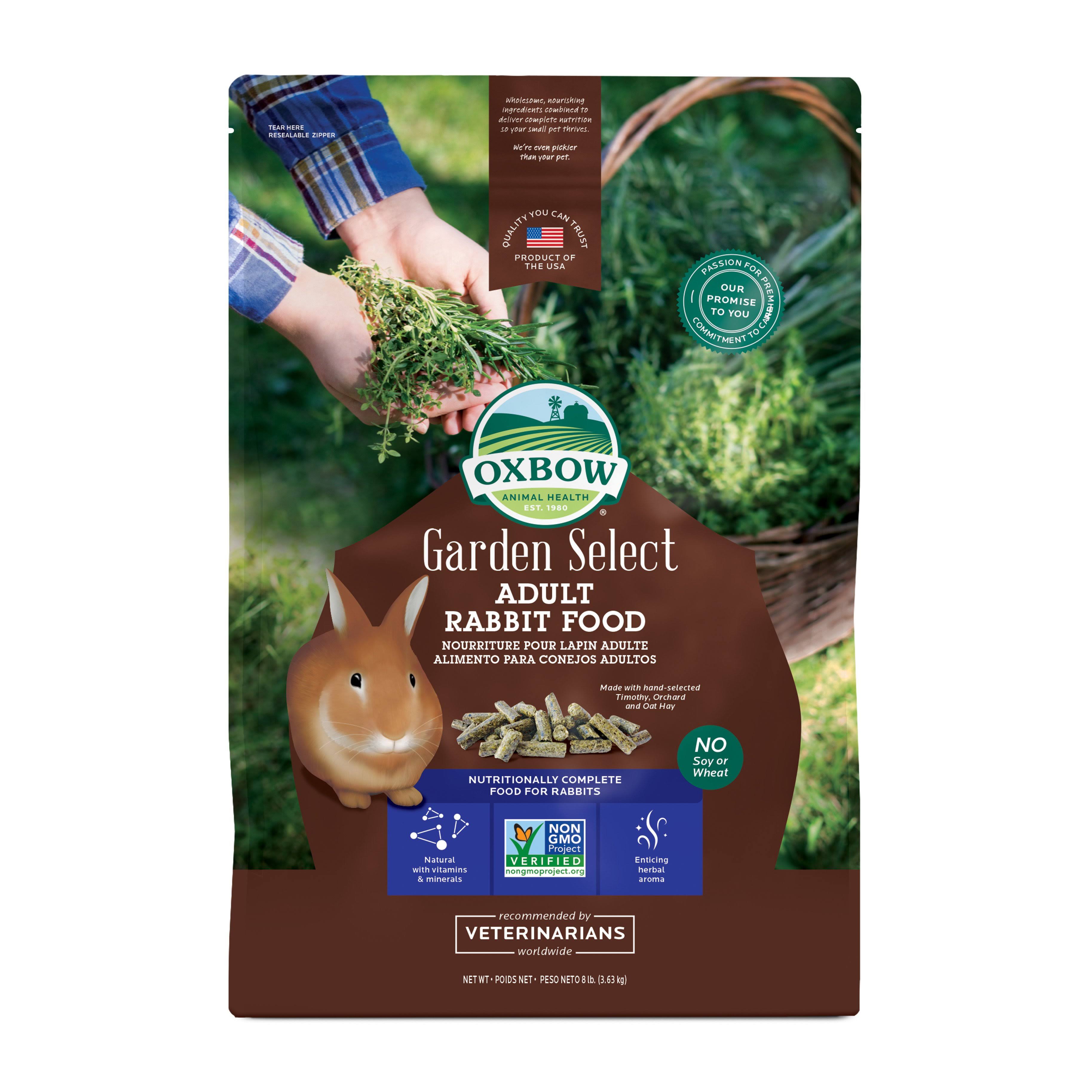 Oxbow Animal Health Garden Select Adult Rabbit Food 8 lbs