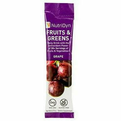 Fruits & Greens To-Go Packets by Nutri-Dyn Grape