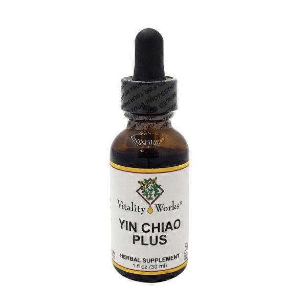 Vitality Works Yin Chiao Plus Herbal Supplement - 1 fl oz