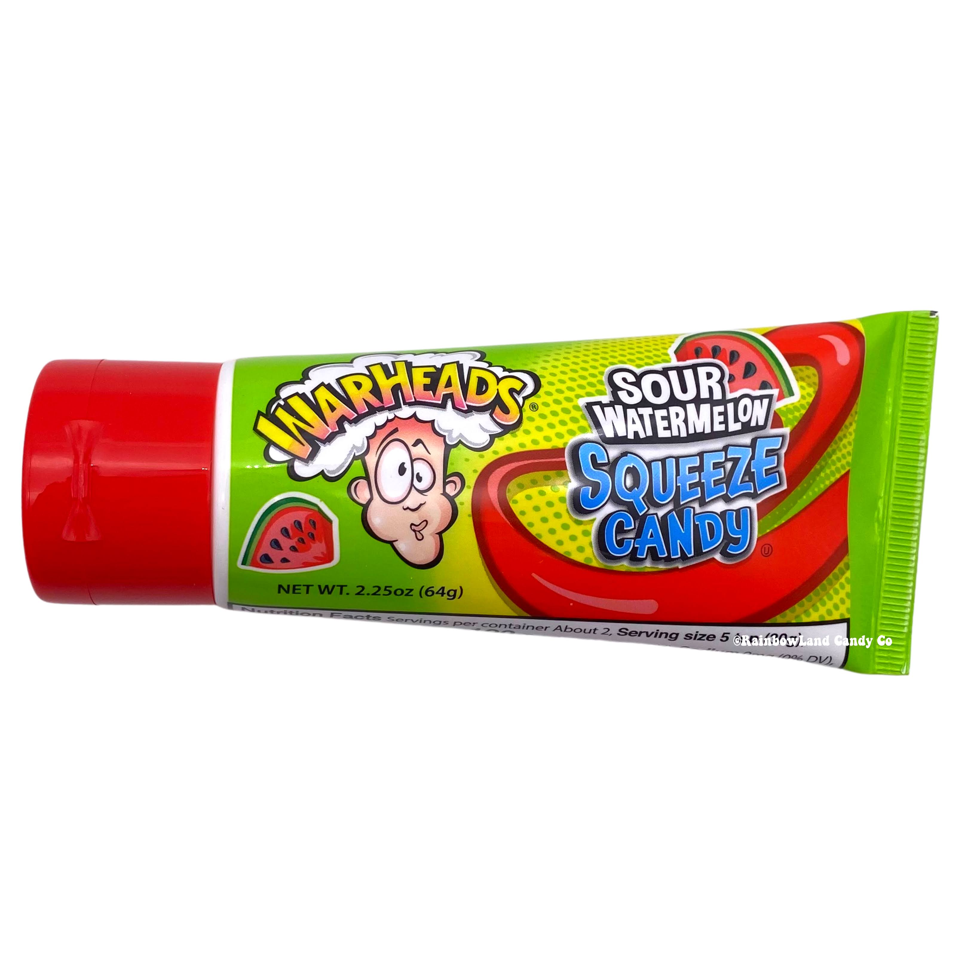Warheads Squeeze Candy, Sour Watermelon - 2.25 oz