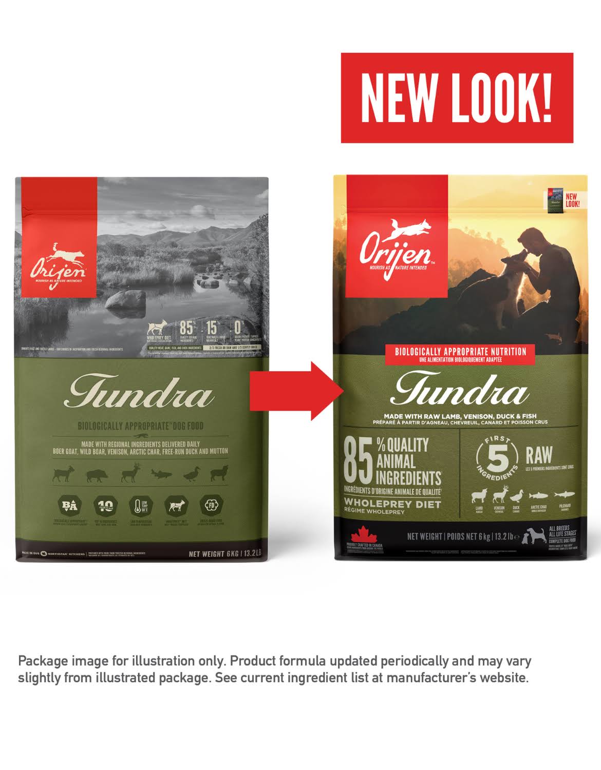 Orijen Tundra - 2 kg | Dog food