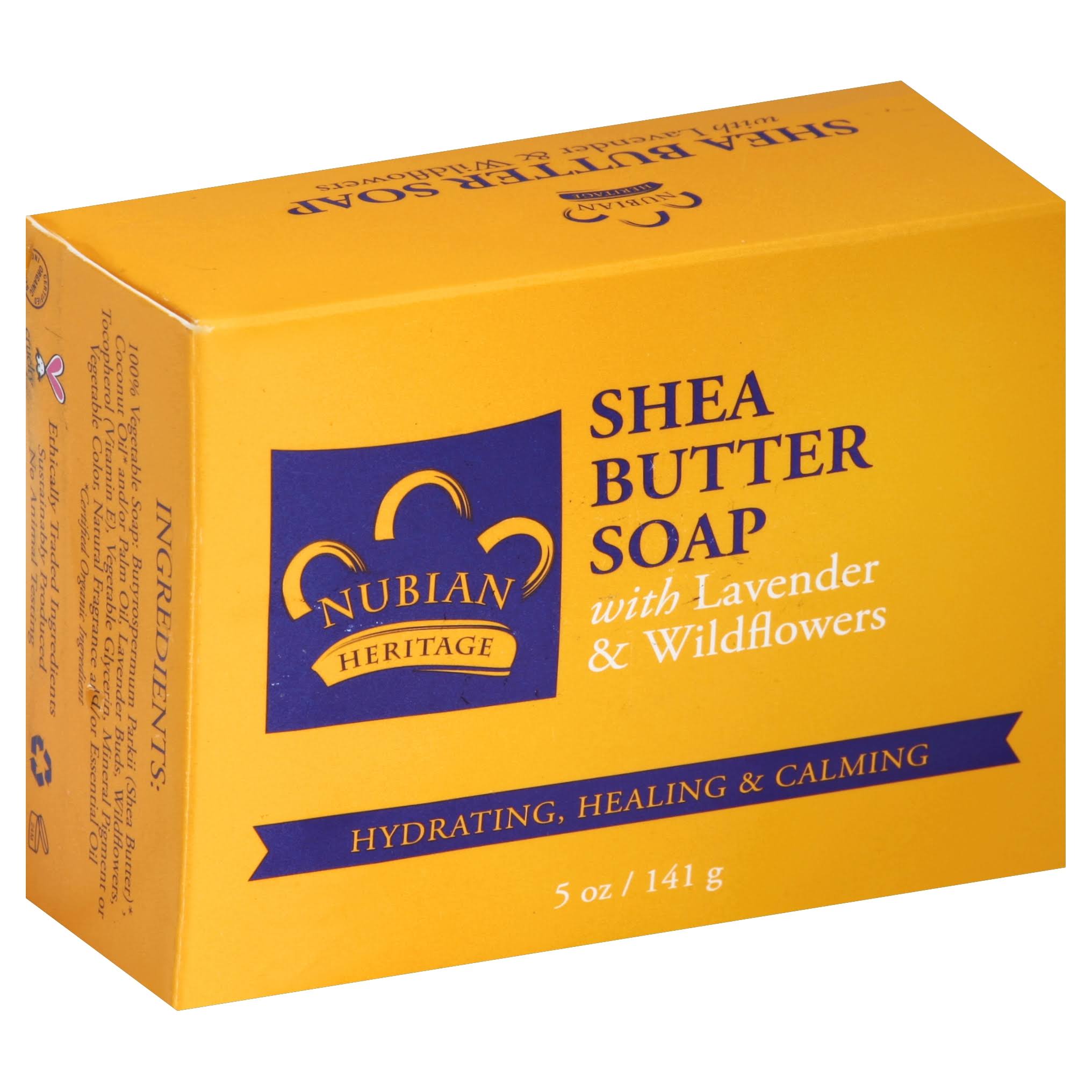 Nubian Heritage Shea Butter Bar Soap - 141g
