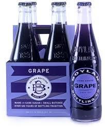 Boylan's Grape Soda - American Grape Drink - 4 Pack - 355ml Bottles - Boylan