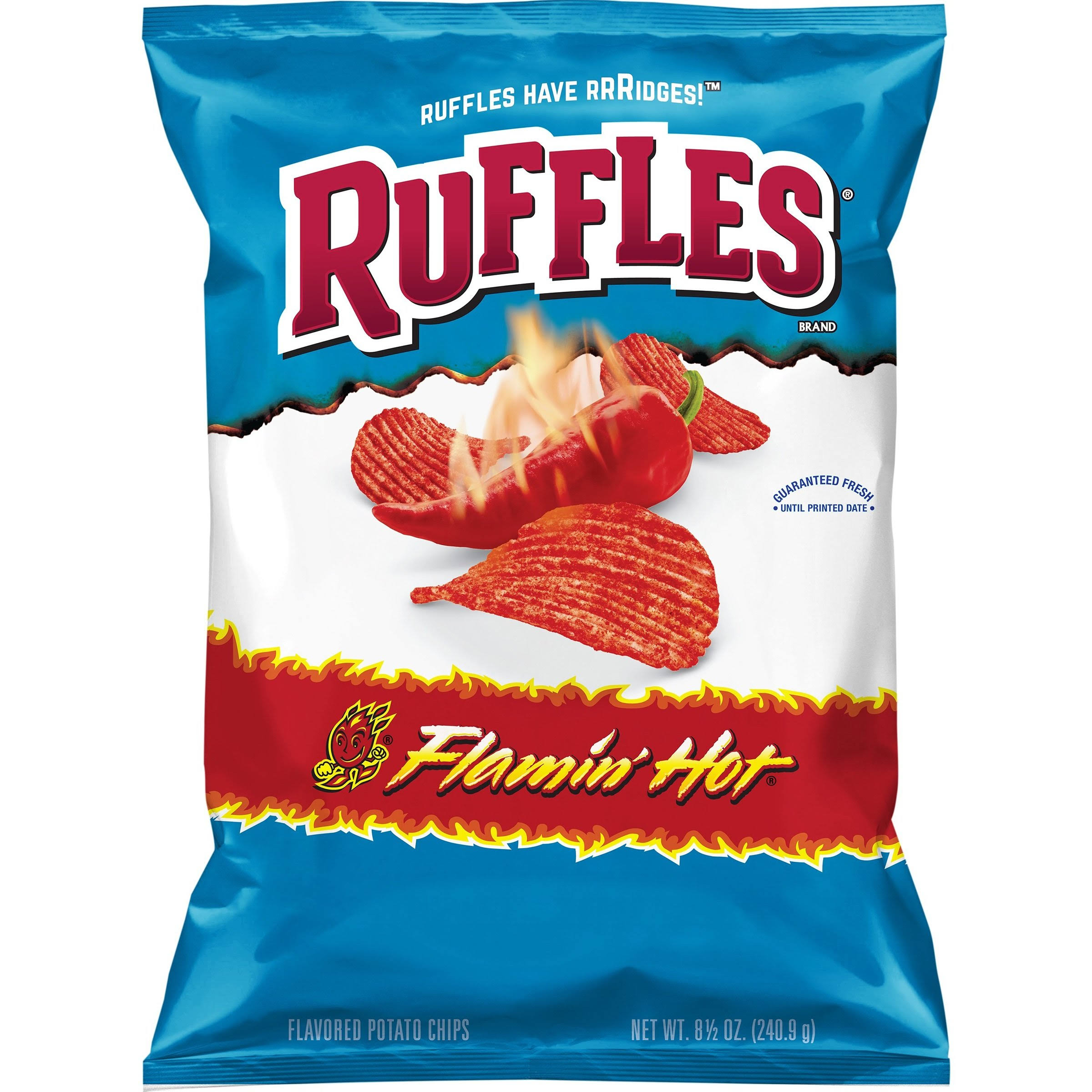Ruffles Flaming Hot Potato Chips - 8.5oz