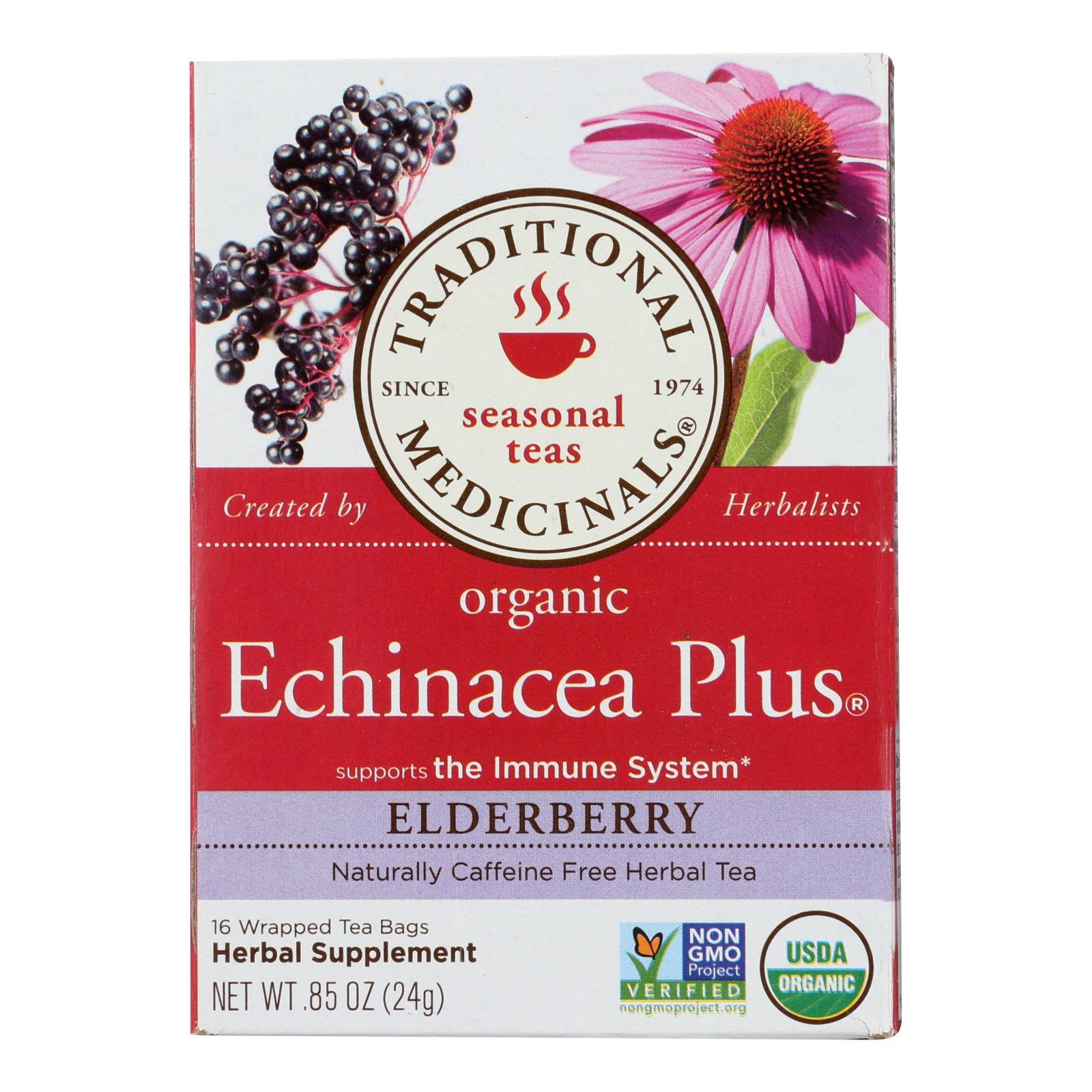 Traditional Medicinals Organic Echinacea Elder Herbal Tea