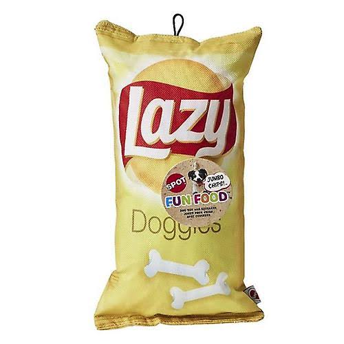 Spot Fun Food Lazy Doggie Chips Plush Dog Toy - 1 Count
