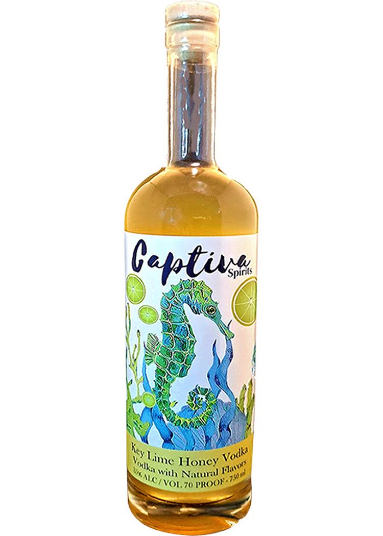 Captiva Spirits Key Lime Honey Vodka - 750 ml