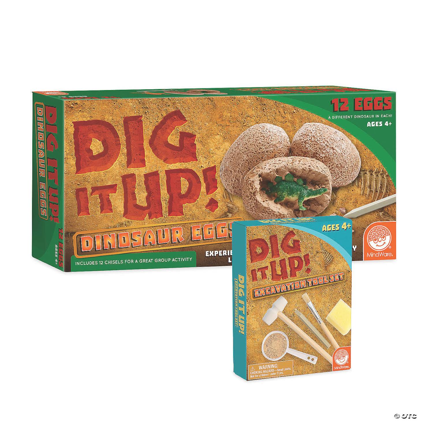 MindWare - 96368 | Dig It Up! 12 Days of Dig it Up: Dinosaur Eggs