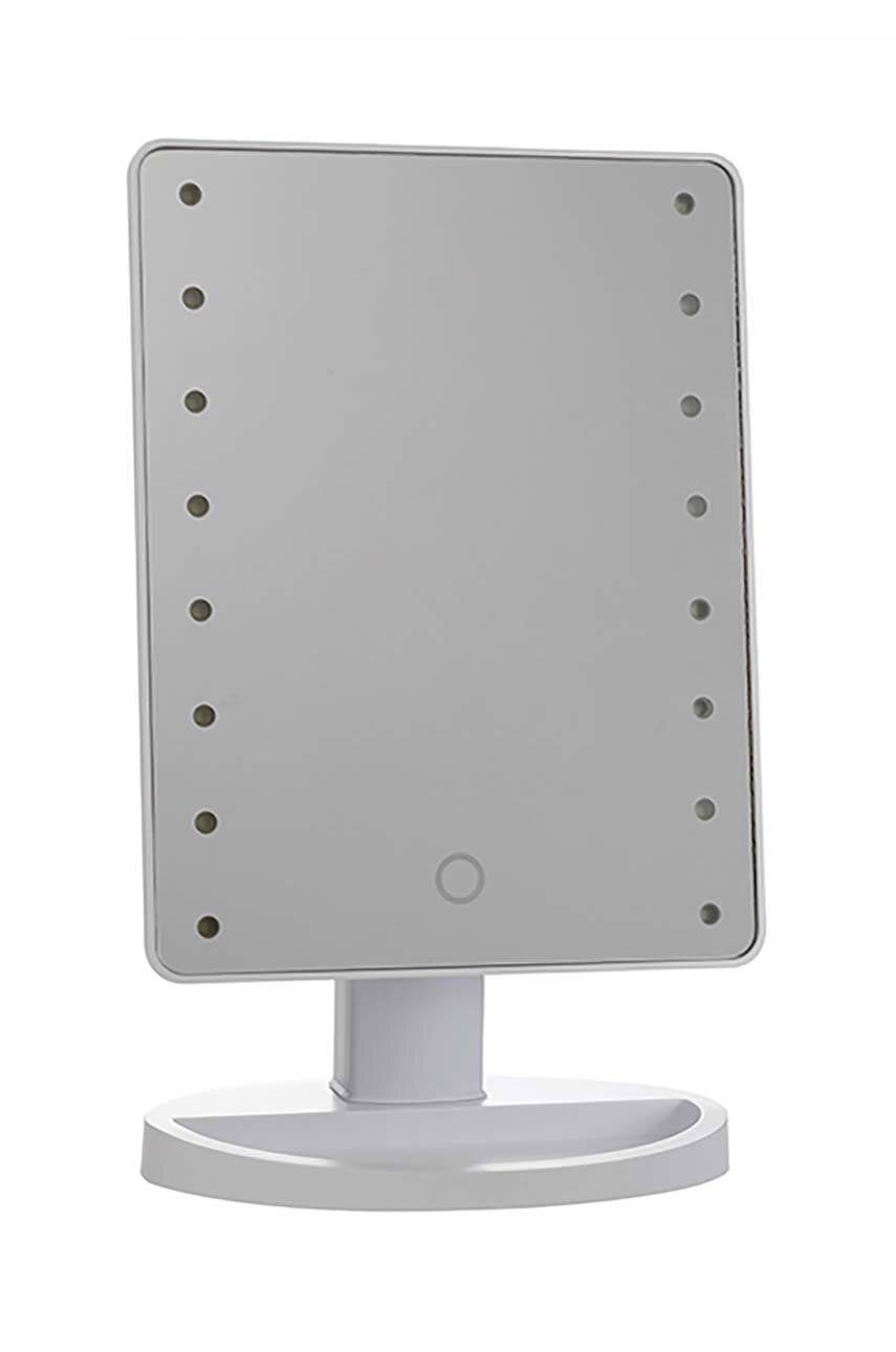 Danielle Creations Led Mirror - With Dimmer, White, 10.5"x6.7"