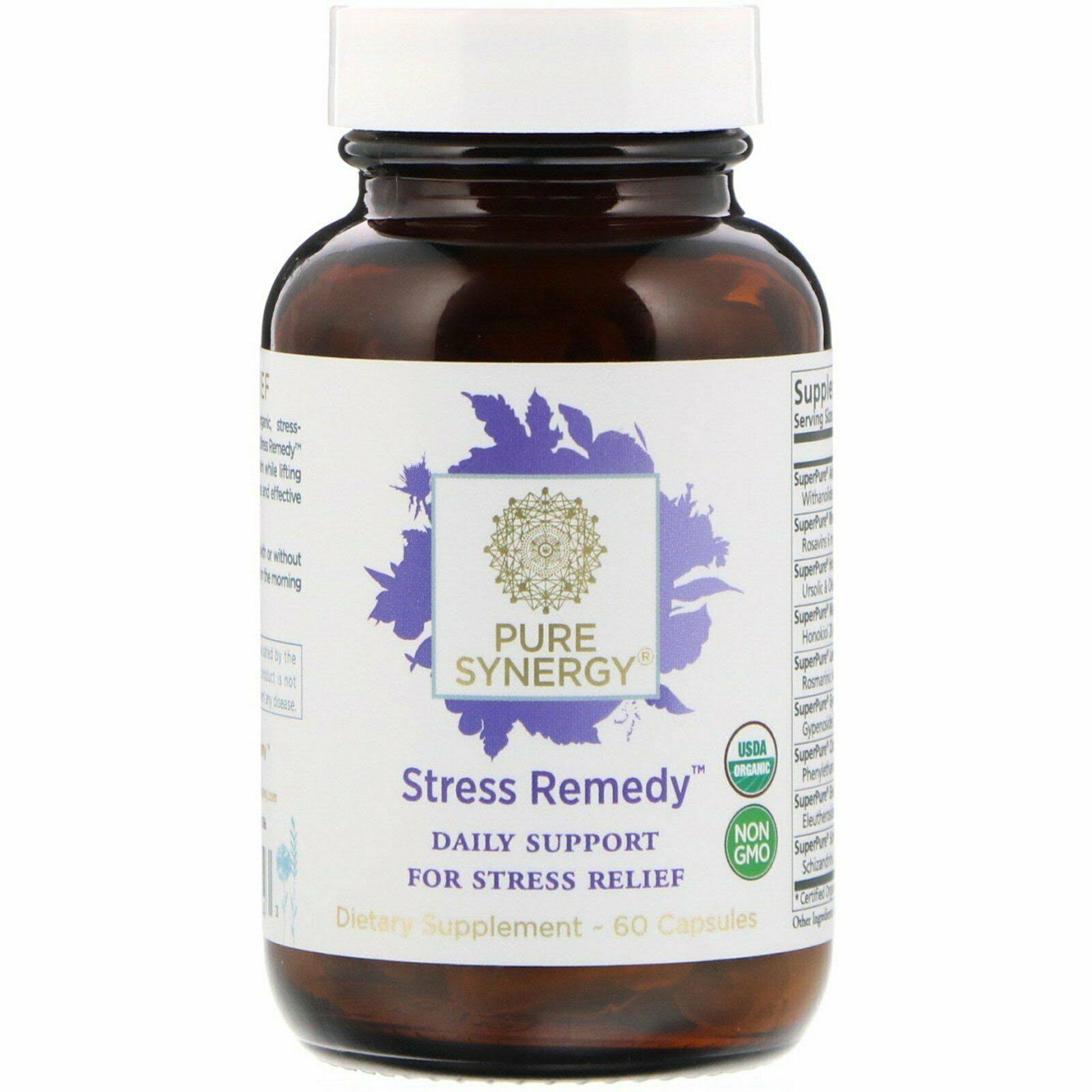 Pure Synergy - Stress Remedy - 60 Capsules