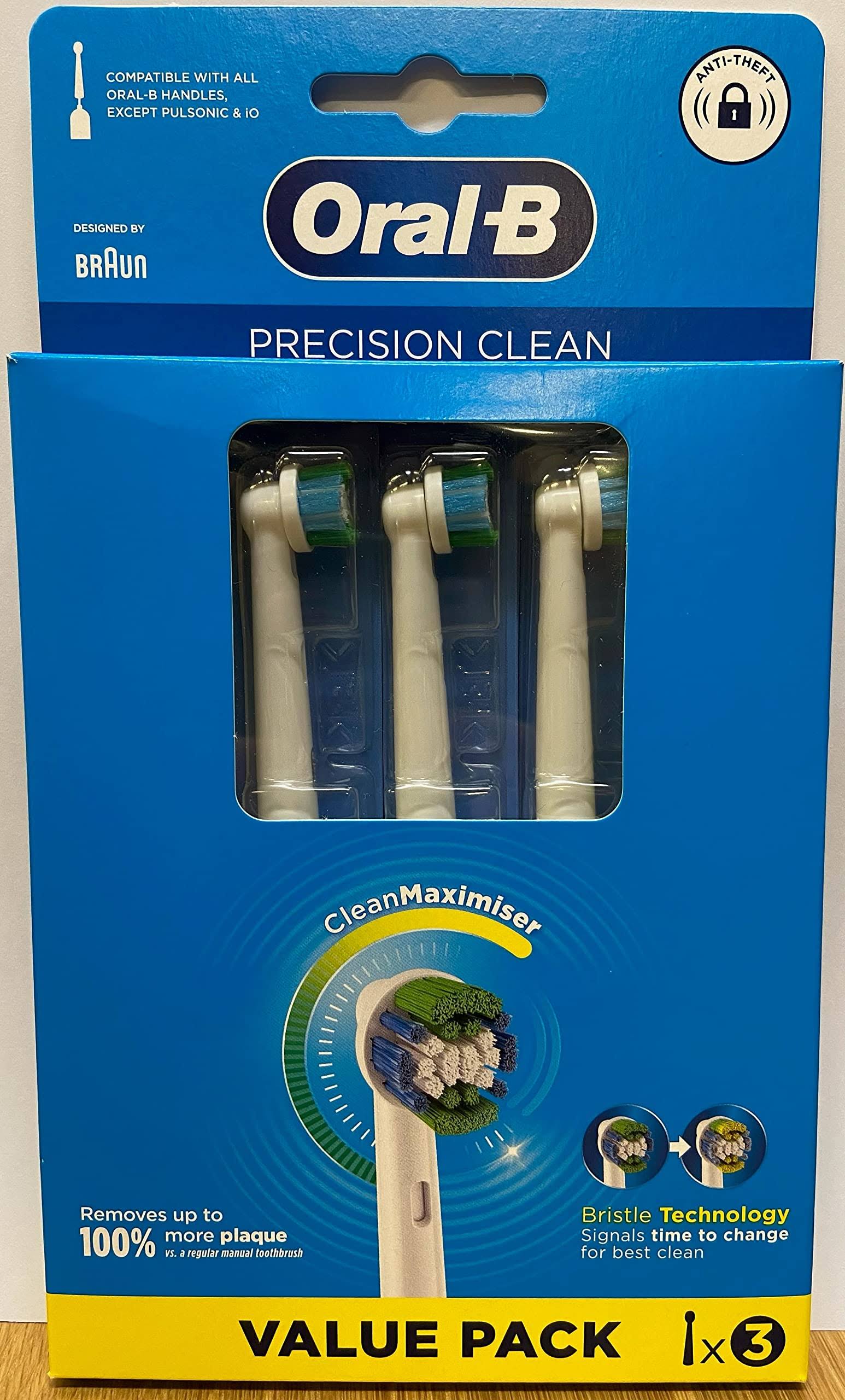 Oral-B Precision Clean Replacement Toothbrush Heads - Pack of 3