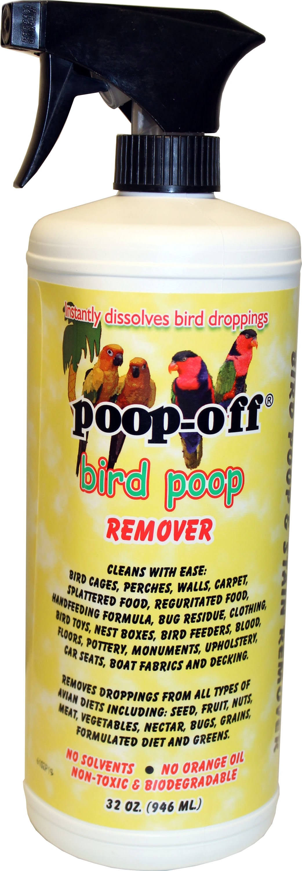 Poop-Off Bird Poop Remover Sprayer