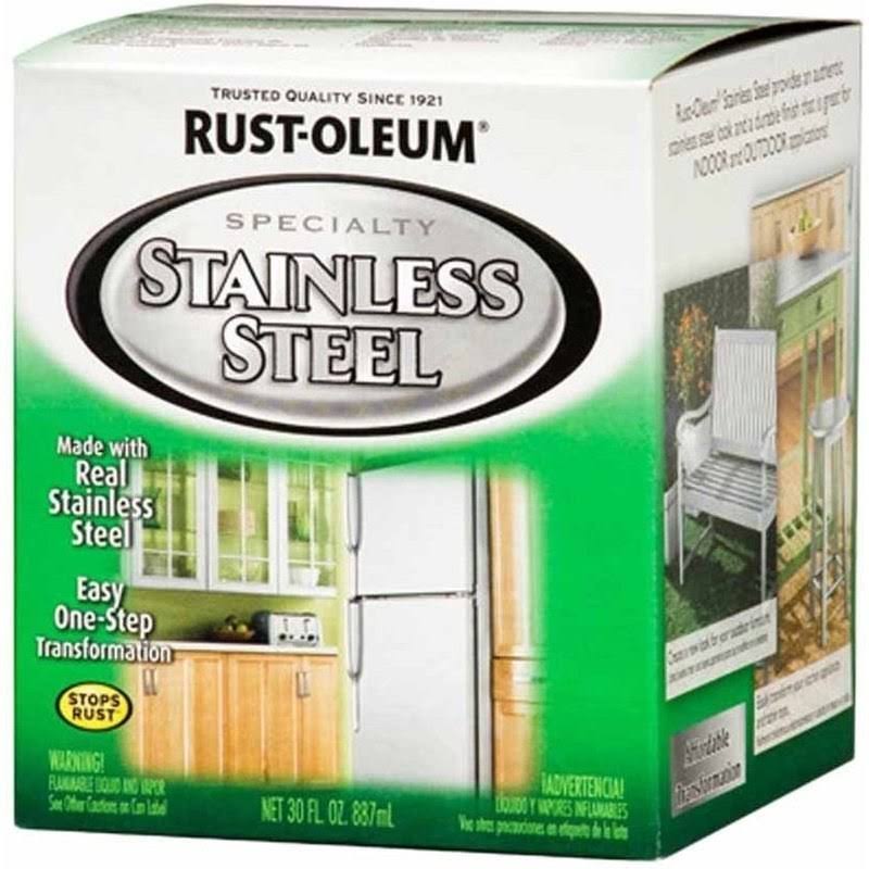 Rust-Oleum Stainless Steel Paint Kit - 30oz
