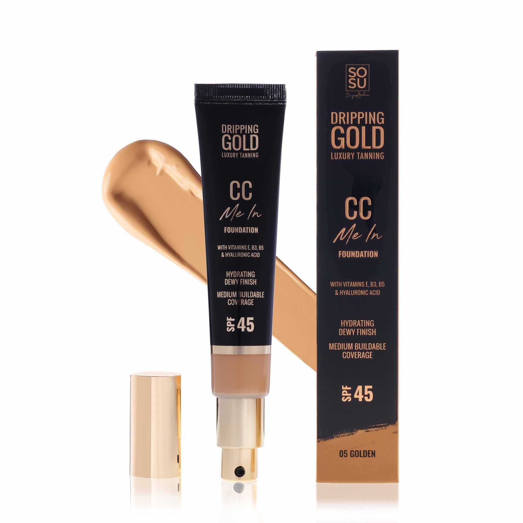 Dripping Gold CC Me in SPF45 CC Cream 35ml 05 Golden - SOSU Cosmetics