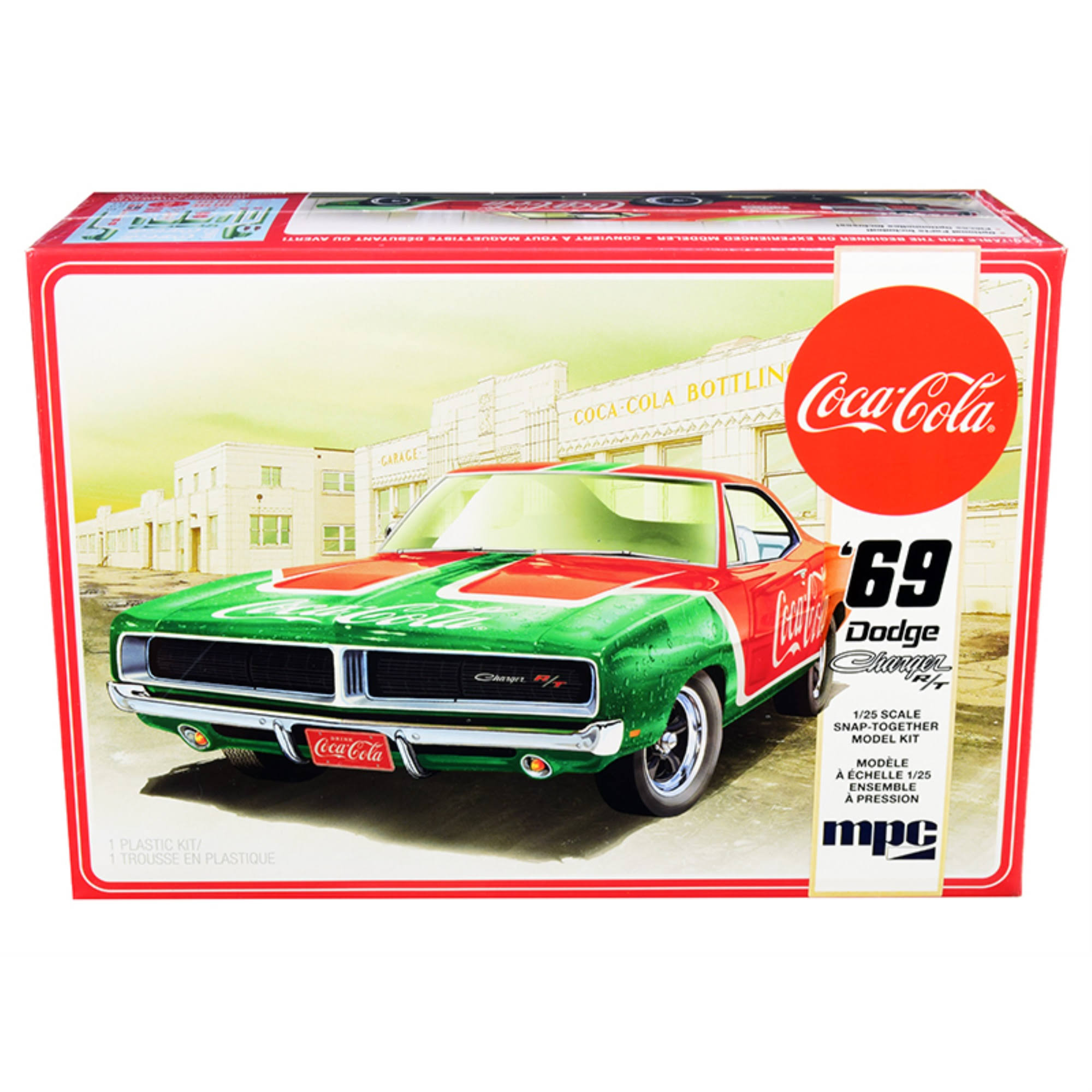 Mpc 1969 Dodge Charger R T Coca Cola Snap Kit Model Car