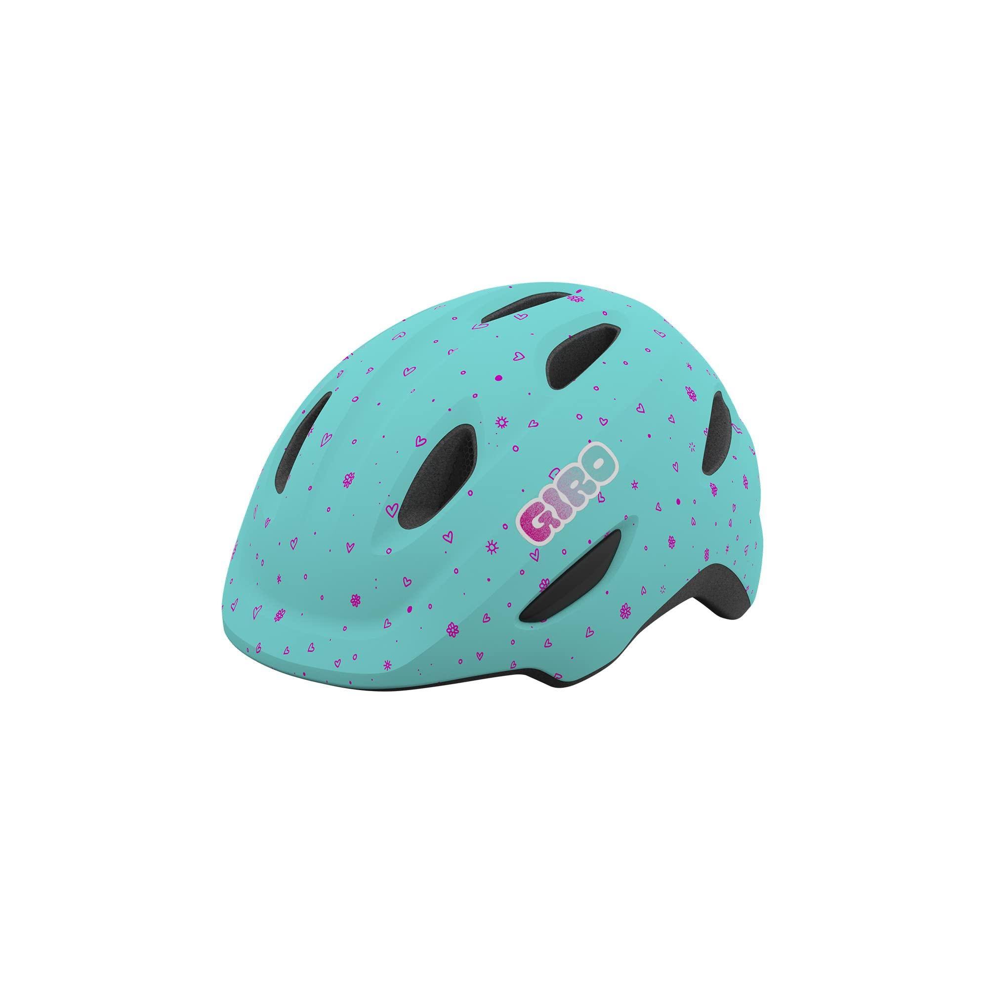 Giro Scamp MIPS Youth Recreational Cycling Helmet Matte Screaming Teal 2022