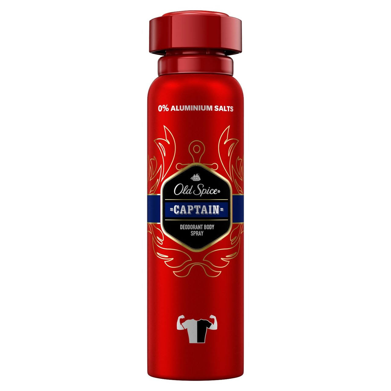 Old Spice Captain Deodorant Body Spray for Men 150 ml
