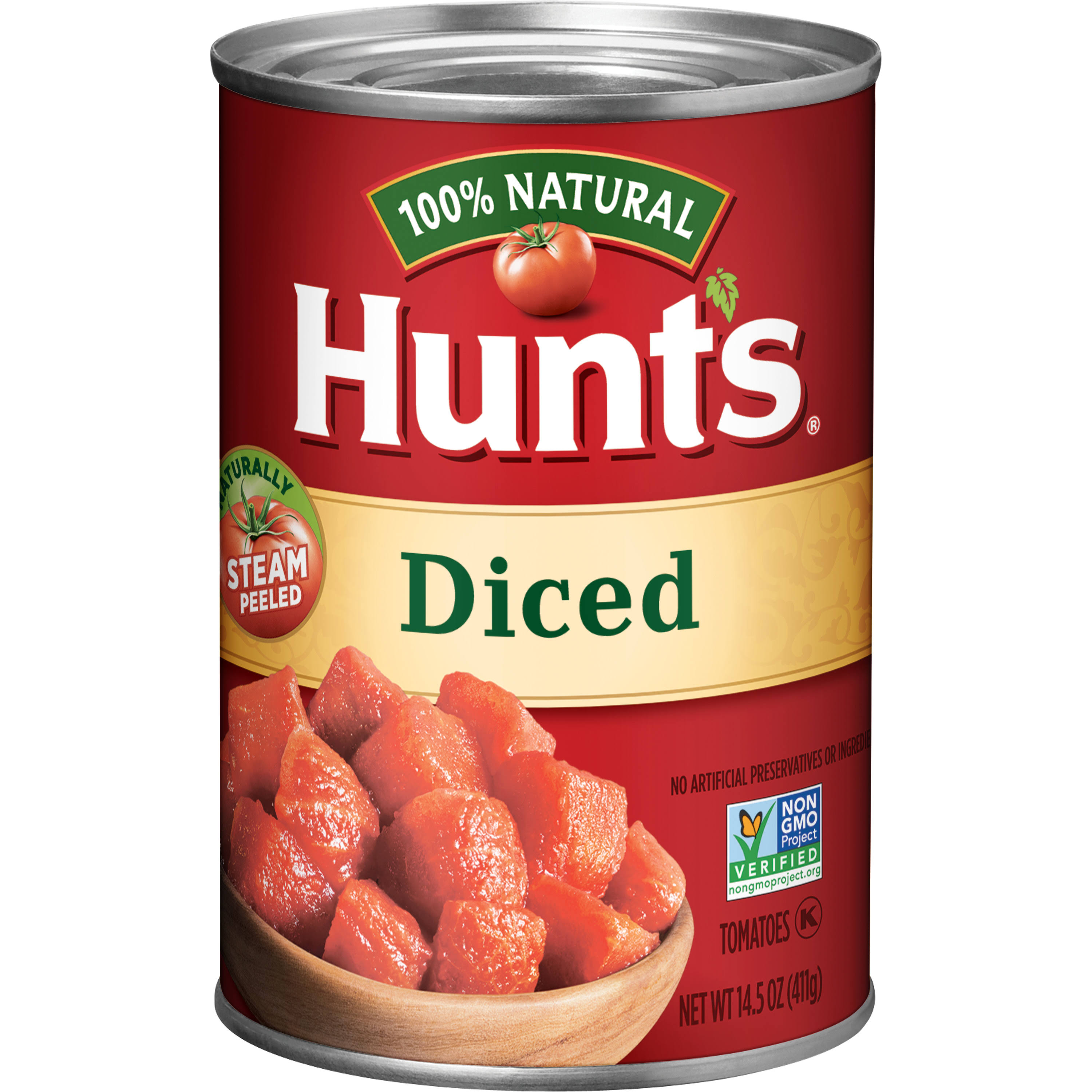 Hunt's 100% Natural Diced Tomatoes - 14.5oz