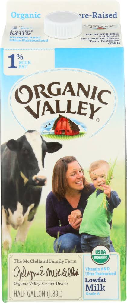 Organic Valley Organic Lowfat Milk