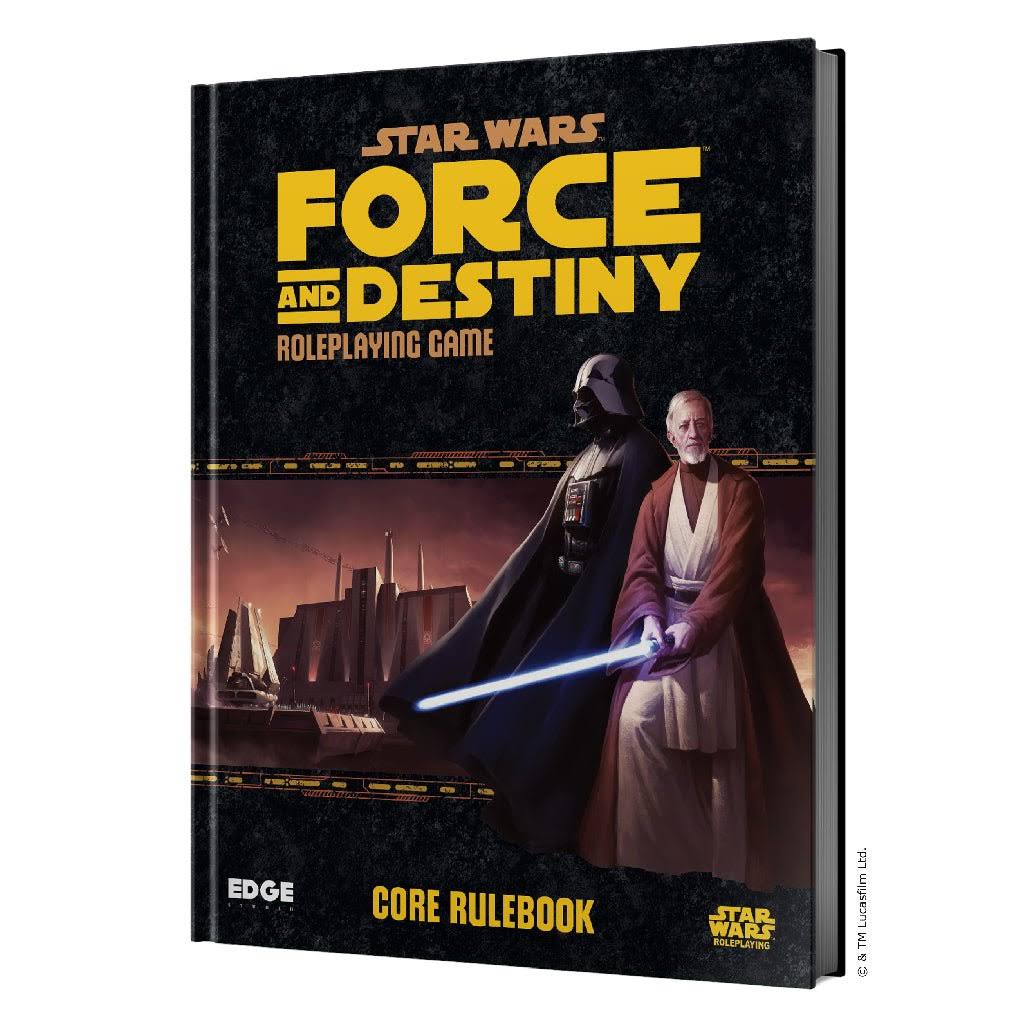 Star Wars Force and Destiny star wars - destiny: Core Rulebook