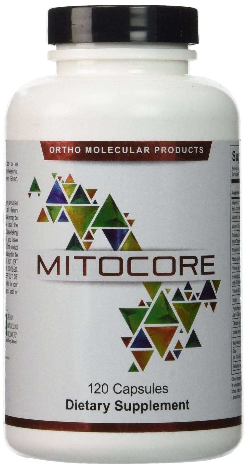 Ortho Molecular Mitocore Dietary Supplement - 120ct