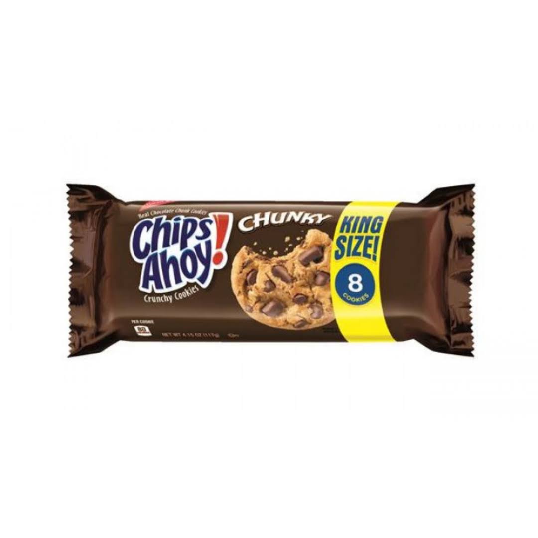 Nabisco Chips Ahoy Chunky Chocolate Cookie - King Size