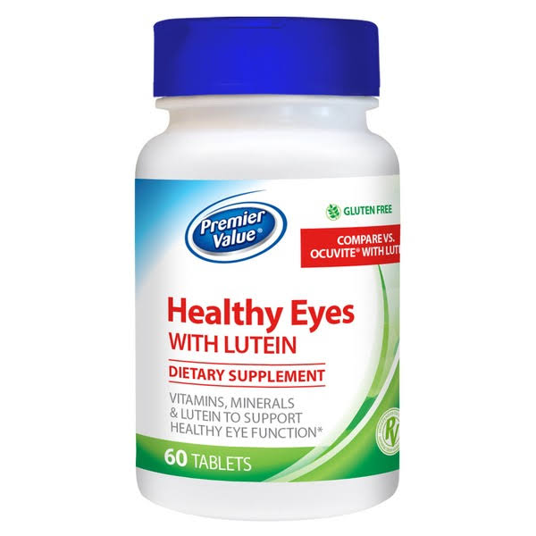 Premier Value Healthy Eyes Tablets - 60 ct