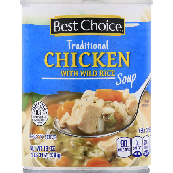 Best Choice Soup, Chicken, Traditional - 19 oz