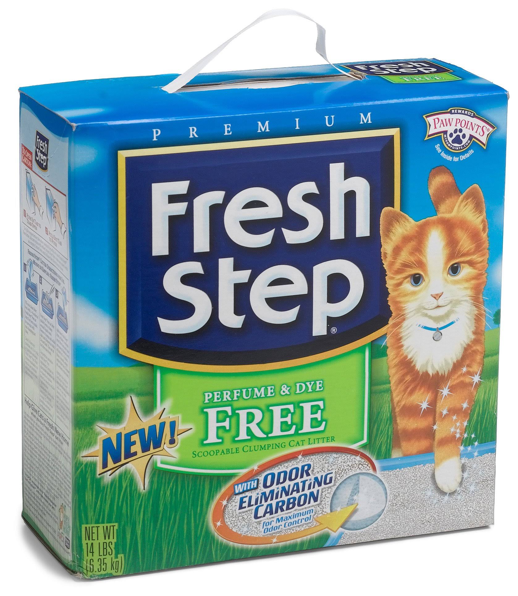Fresh Step Multi Step Kitty Litter - Perfume and Dye Free, 14lb