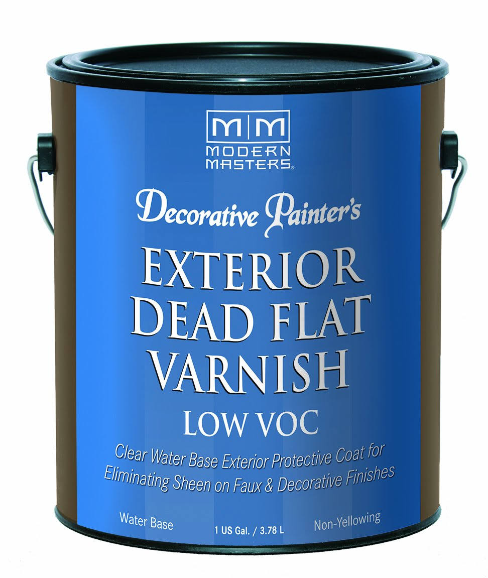 Modern Masters DP401 1 Gallon Exterior Dead Flat Varnish - Low VOC