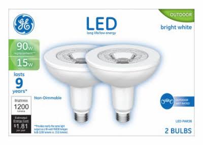 General Electric LED Light Bulb - 90W, 2pk, Soft White