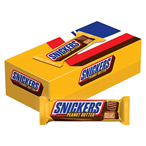 Snickers Squared Candy Bar, Peanut Butter - 2 squares, 1.78 oz