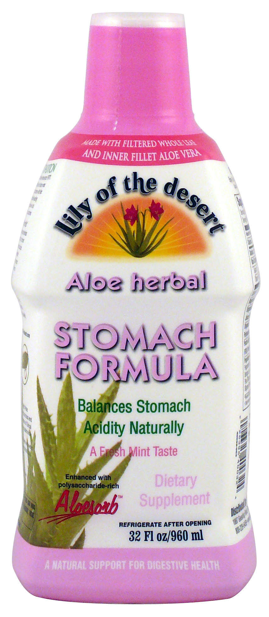 Lily of the Desert Aloe Herbal Stomach Formula - 32 fl oz