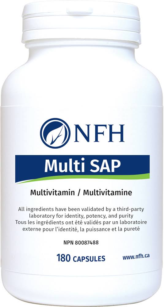 NFH Nutritional Multi Sap Dietary Supplement Capsules - 180ct