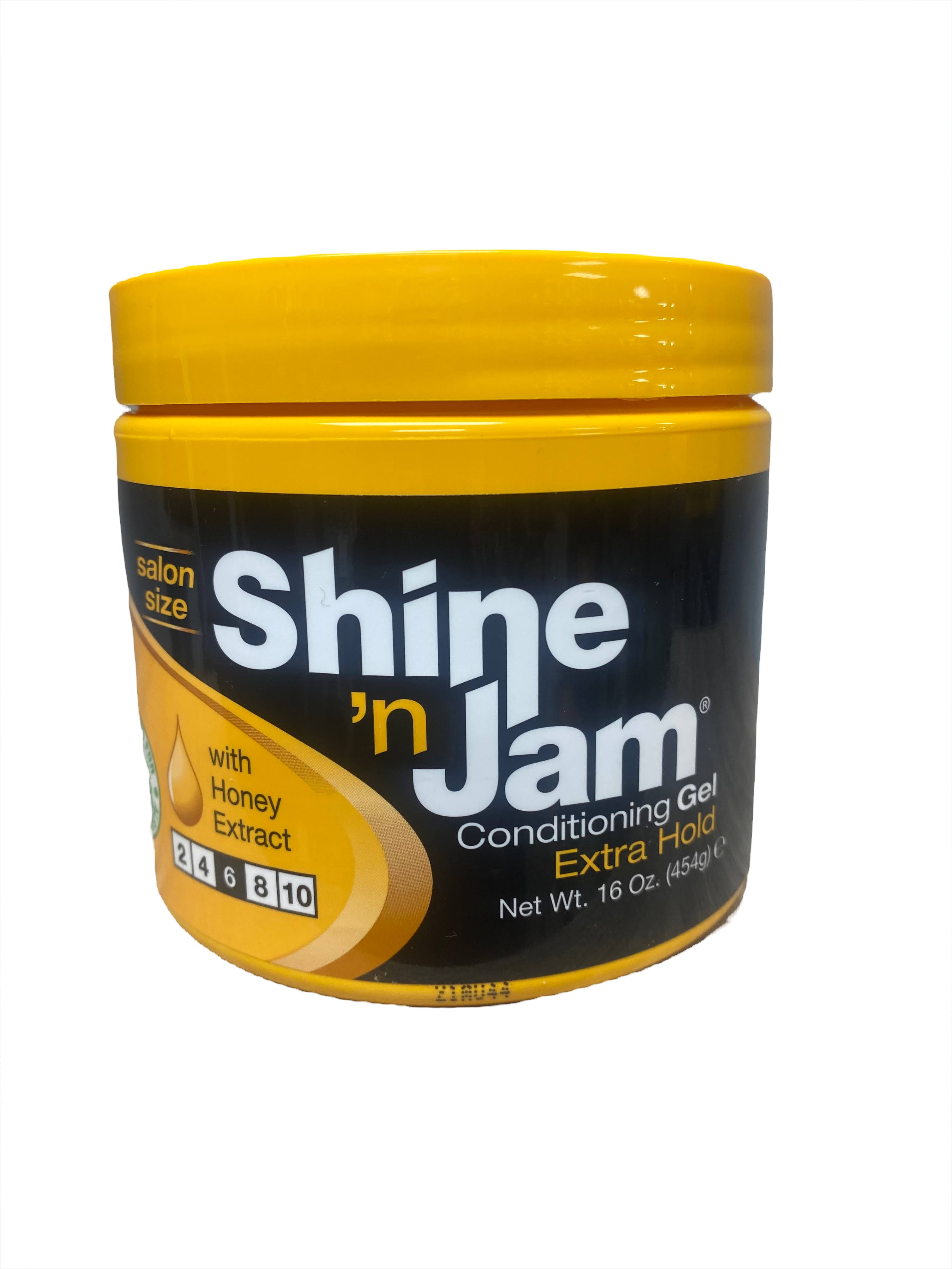 Shine N Jam Conditioning Gel Extra Hold 16 Ounce Jar