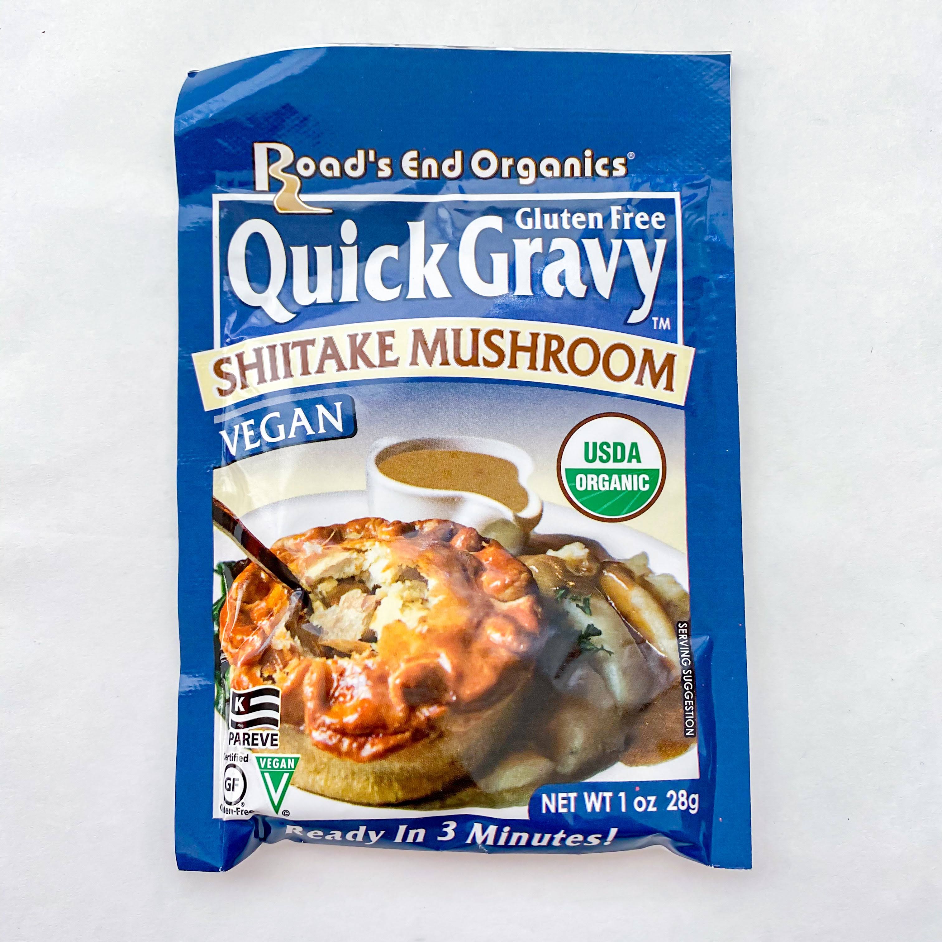 Road's End Organics Gluten Free Gravy Mix - Shiitake Mushroom, 1oz