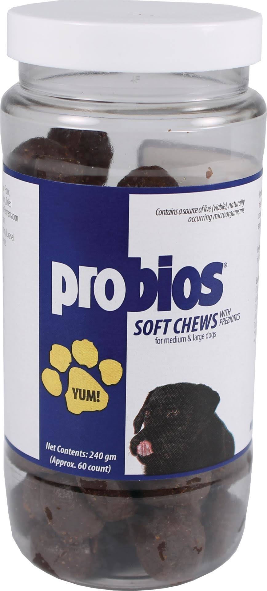 Probios Soft Chews Dog Treat - 120gm, 120 Count