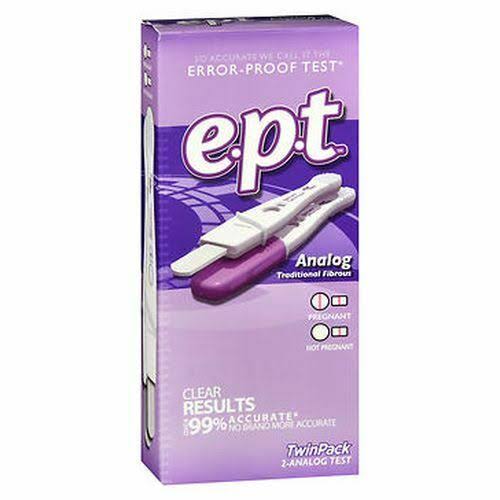 E.P.T. Analog Early Pregnancy Tests 2 Each by E.P.T. E.P.T.. Pregnancy Tests. 045611952027.