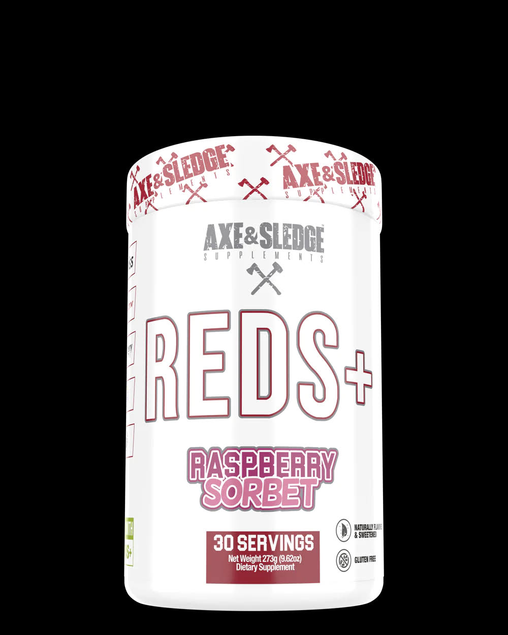 Axe & Sledge Reds+ 30srv, Raspberry Sorbet
