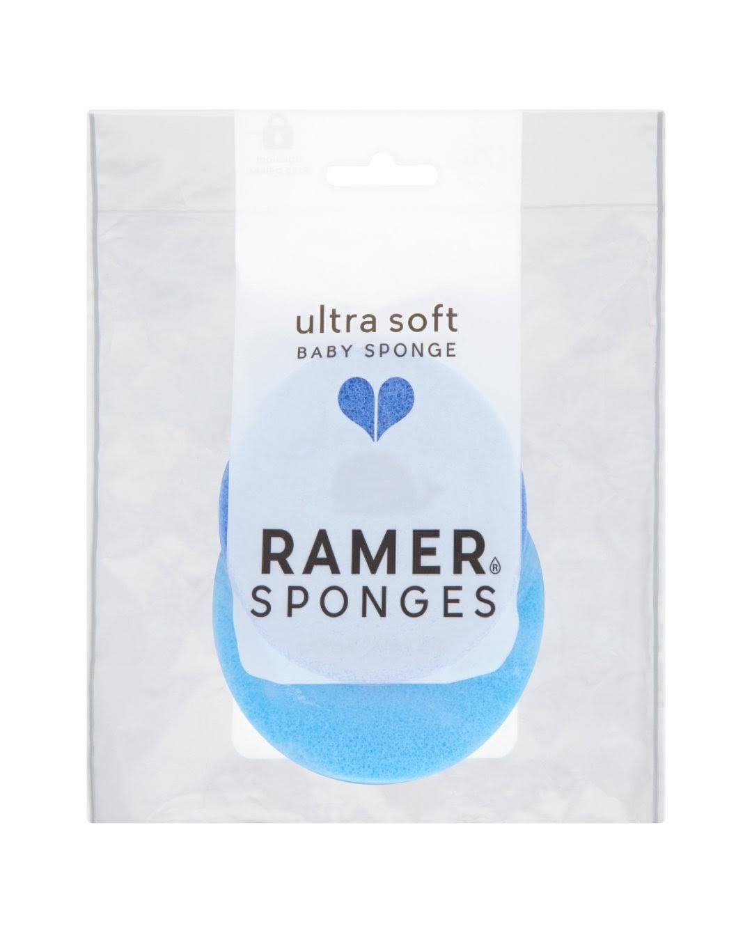 Ramer Ultra Soft Baby Sponges Blue