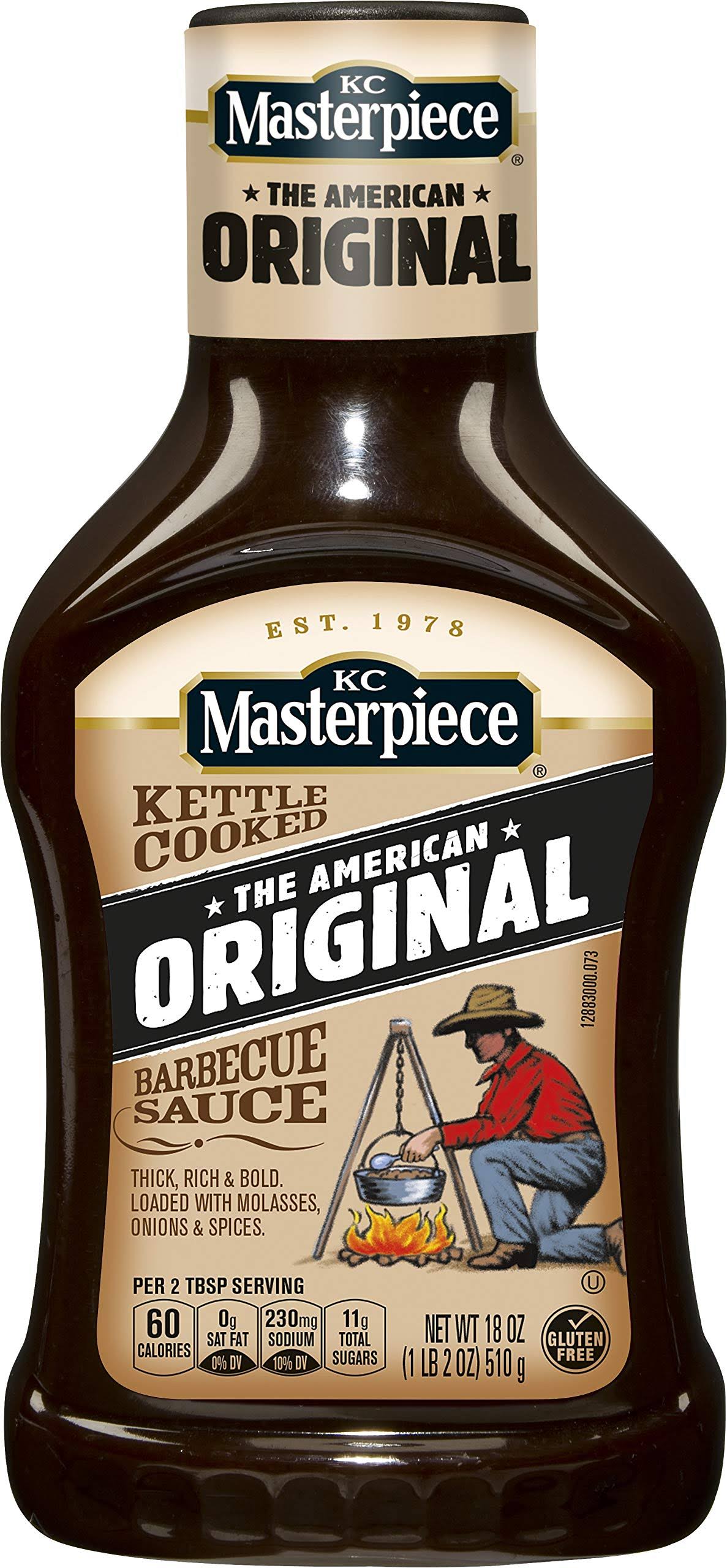 KC Masterpiece The American Original Barbecue Sauce - 510g