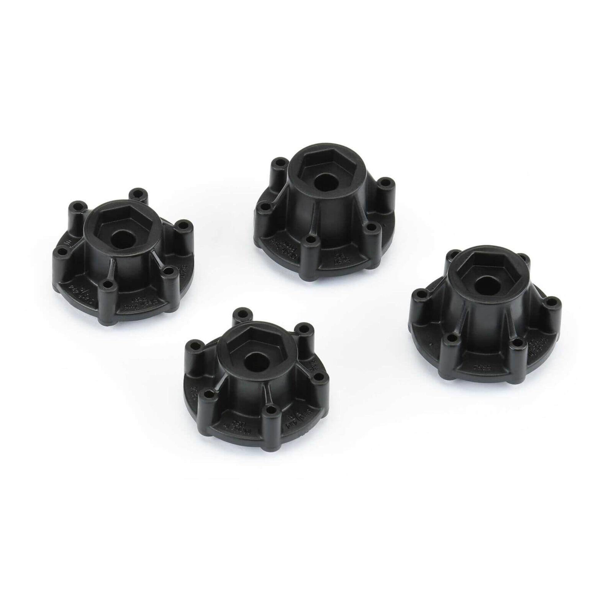 Pro-Line 6x30 To 12mm SC Hex Adapters For 6x30 SC Wheels (Pl6354-00)