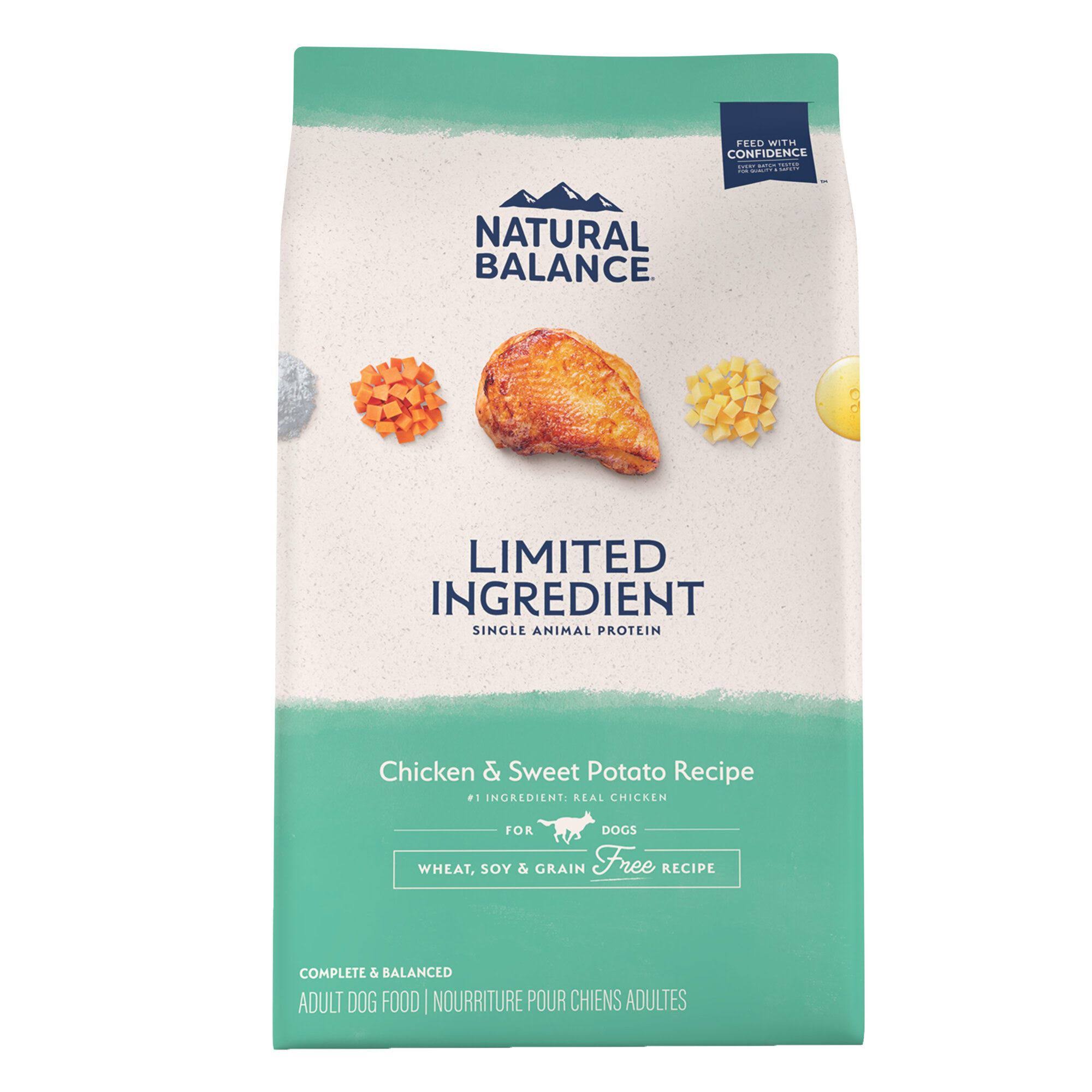 Natural Balance NB LID Dog Chicken & Sweet Potato Adult 24 lb