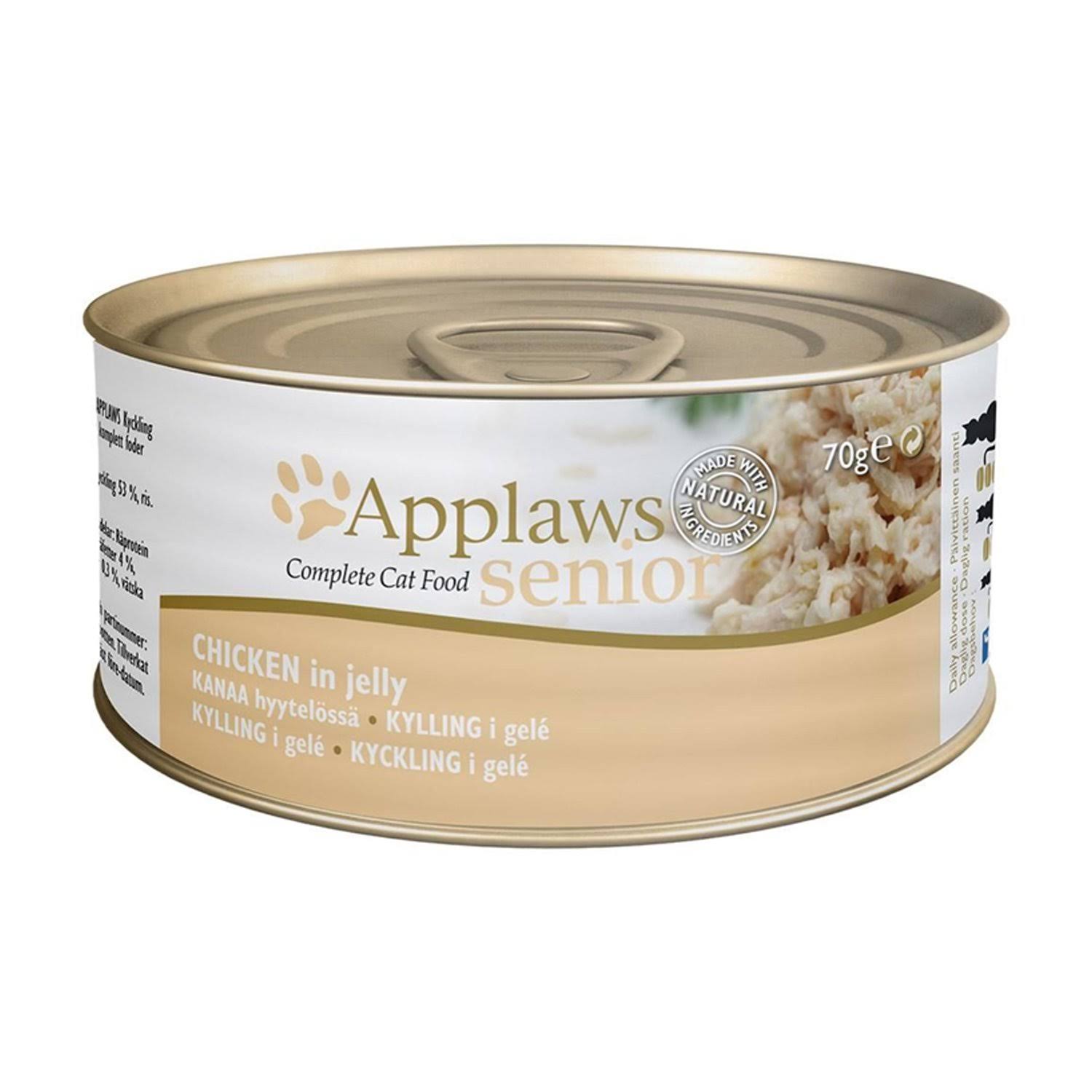 Applaws Cat Food Tin Senior Chicken 70g
