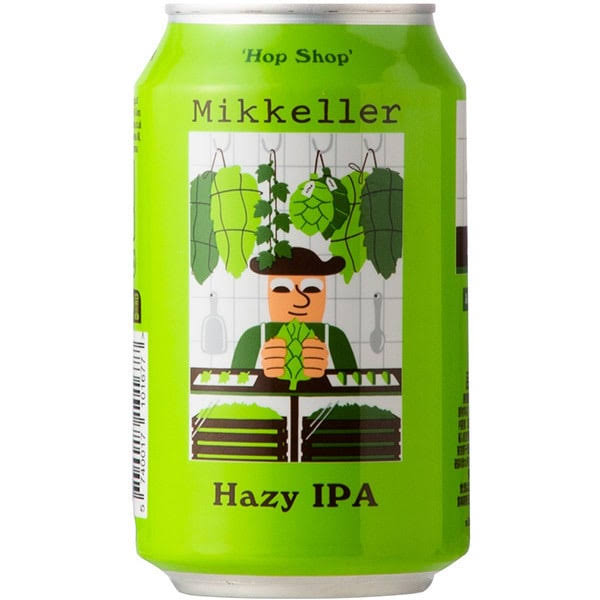 Mikkeller- Hop Shop Hazy IPA 4.9% ABV 330ml Can