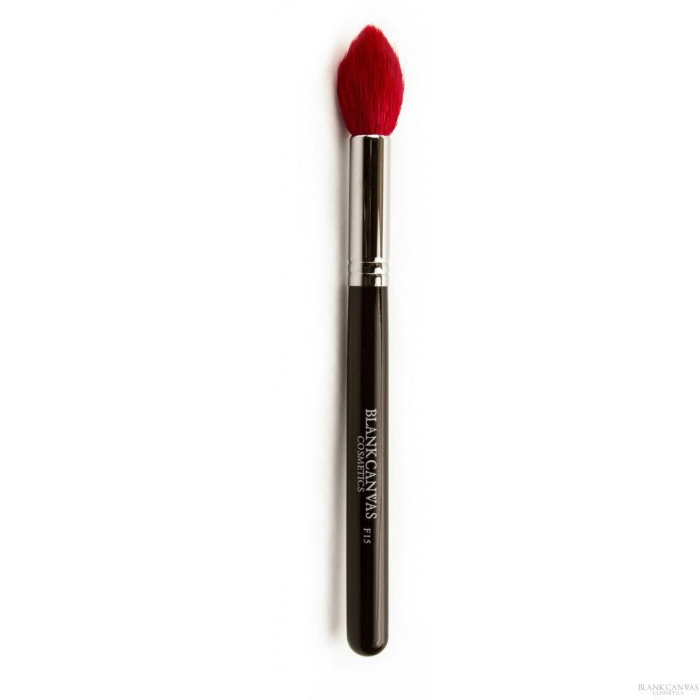 Blank Canvas Cosmetics F15 Small Tapered Brush - Red