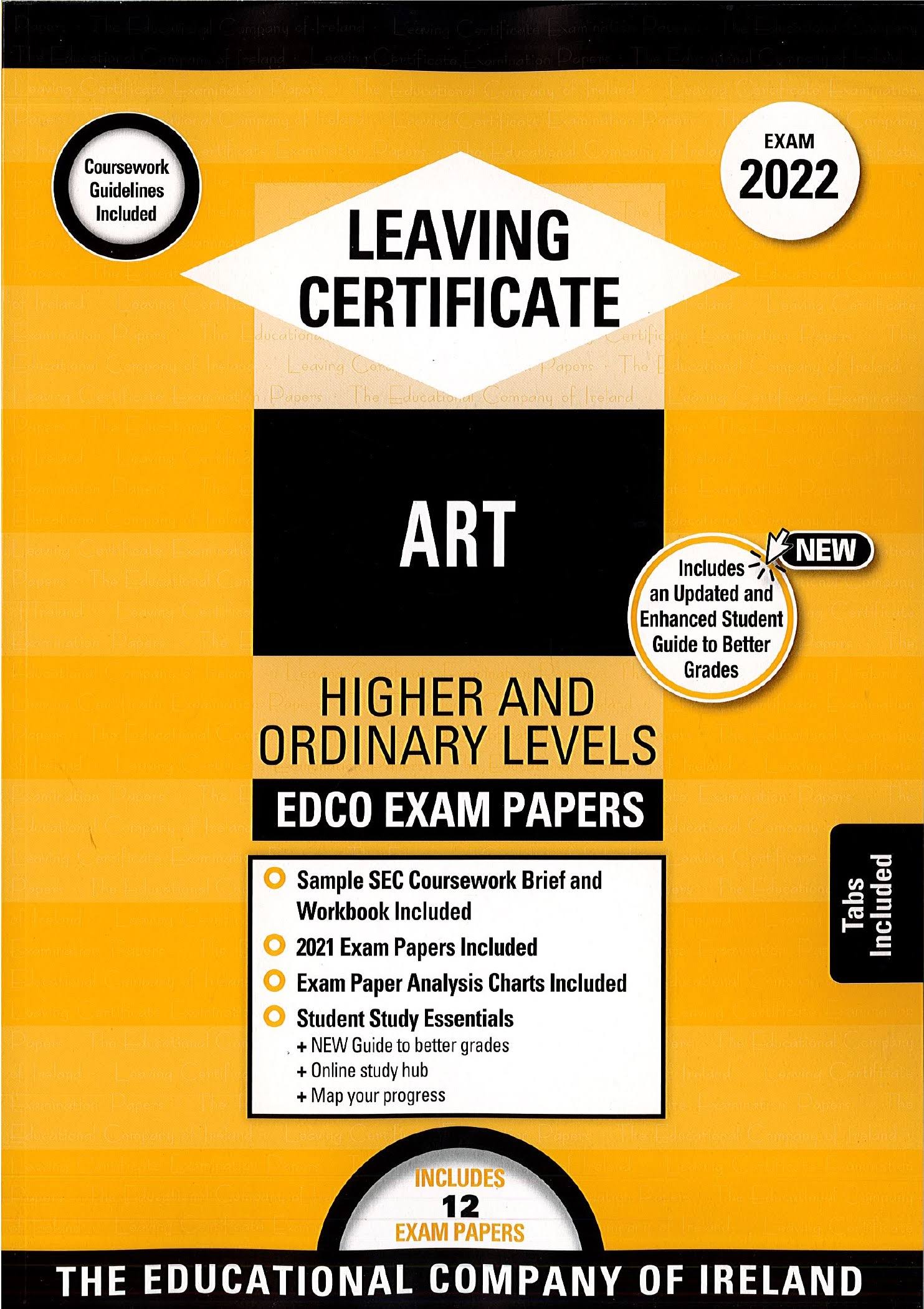 Art Higher & Ordinary Levels Exam Papers